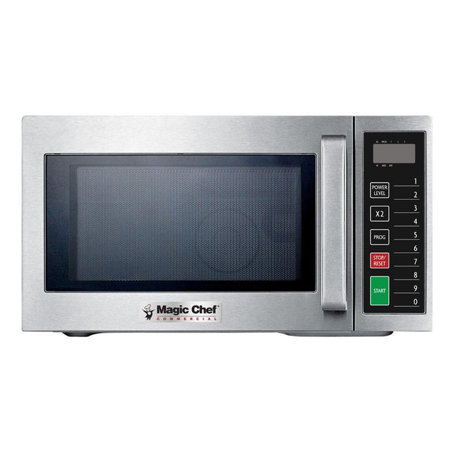 Magic Chef MCCM910ST 9 Commercial Microwave Oven, 0.9 Cubic-ft, Stainless Steel