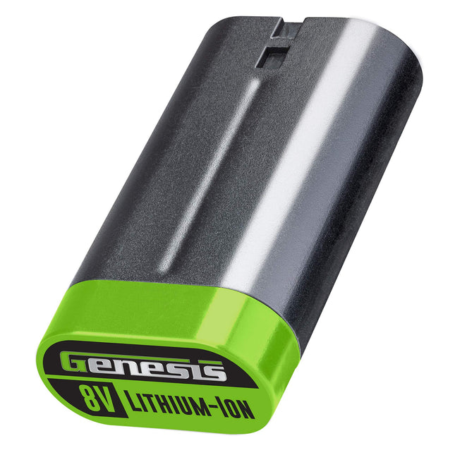 Genesis GLAB08B 8-Volt Lithium Ion Replacement Battery for Genesis 8 Volt Cordless Tools