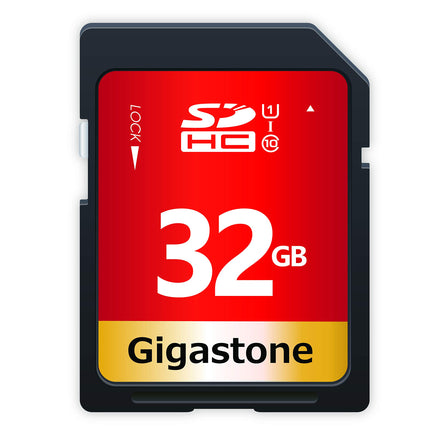 Gigastone GS-SDHC80U1-32GB-R Prime Series SDHC Card (32GB)