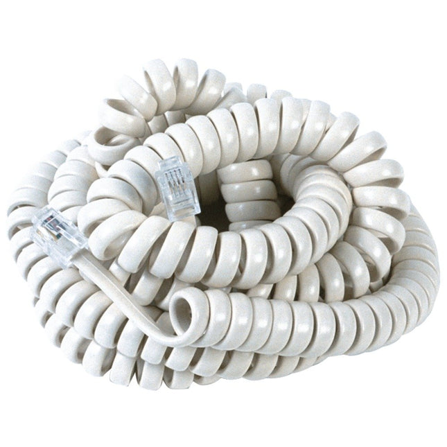 Southwestern Bell RCA TP282WR Handset Coil Cord (25ft), White