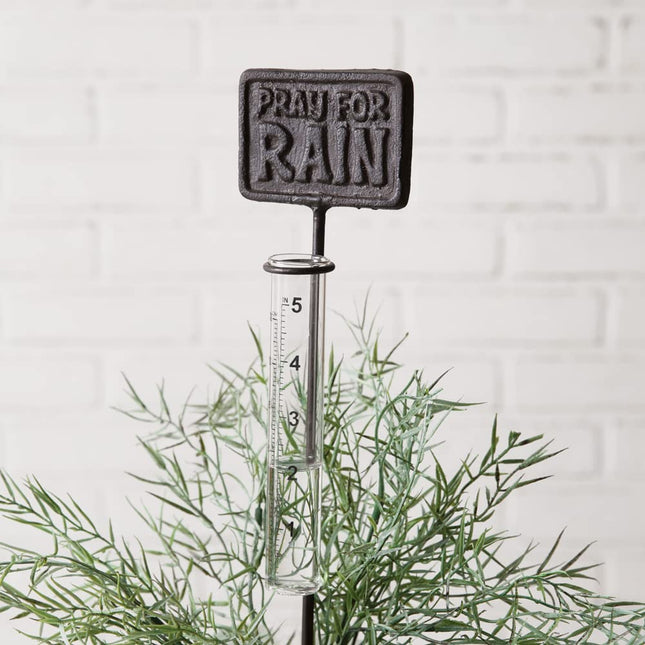 Colonial Tin Works 370778 Pray for Rain Gauge, 16-inch Height
