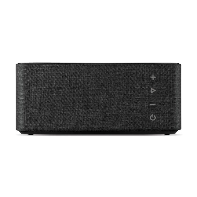 AT&T Q10-BLK Wireless Charging Bluetooth Speaker With Built In 4000 MAH Power Bank And USB Port