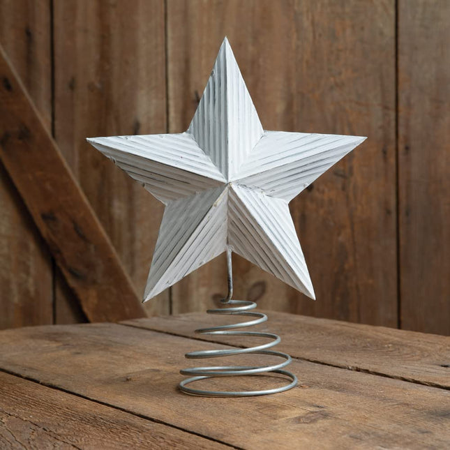 Colonial Tin Works Farmhouse Tree Topper
