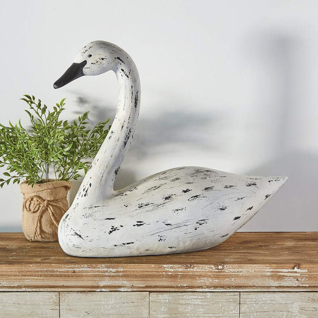 CTW 680600 Large Swan Statue, 25.25-inch Length