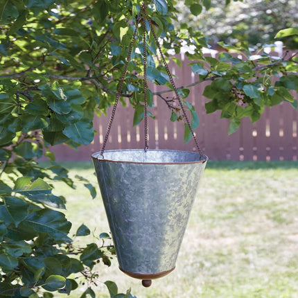 CTW Home Collection Cone Hanging Planter, 13-inch Height