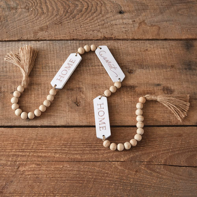 Colonial Tin Works 440209 Home Sweet Home Decorative Beads, 47-inch Width