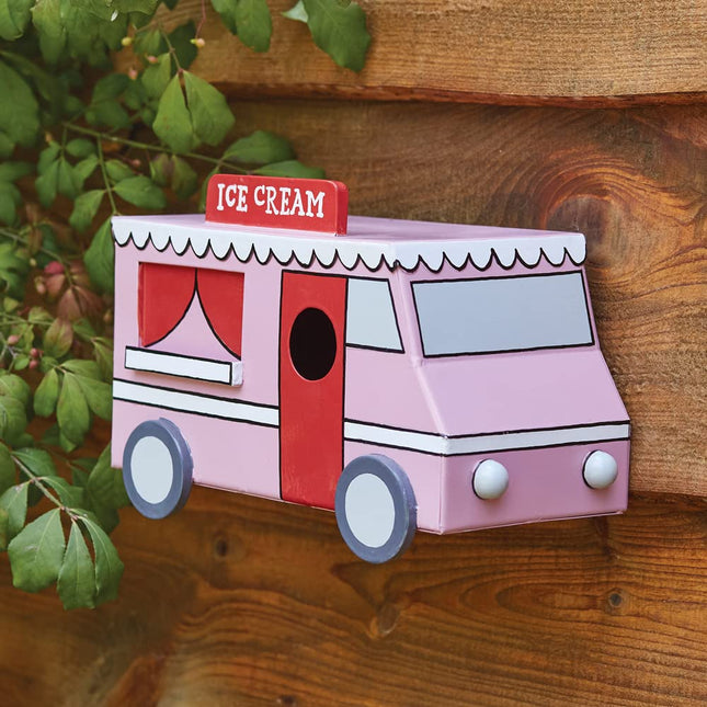 CTW 460368 Ice Cream Truck Birdhouse, 7.25-inch Height