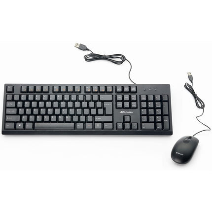 Verbatim 70734 Universal Wired Keyboard and Mouse