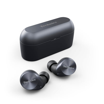 Technics HiFi True Wireless Multipoint Bluetooth Earbuds with Advanced Noise Cancelling, Impressive Call Quality Using JustMyVoice Technology, Alexa Built in, EAH-AZ60-K (Black)