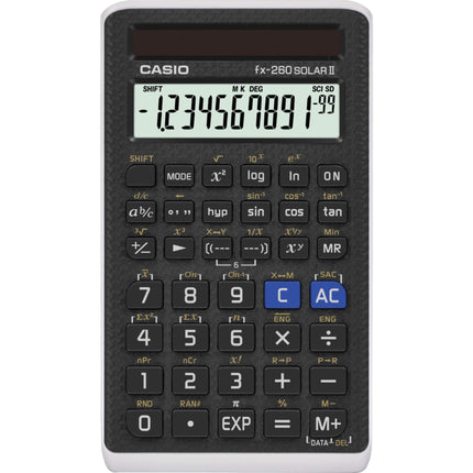 Casio FX 260 Solar II Scientific Calculator 5 x 0.6 x 2.9
