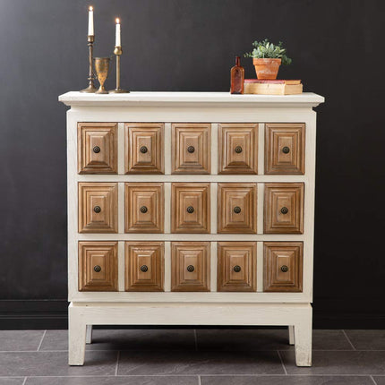 CTW Home Collection 400198 Theo Apothecary Accent Chest, 41.75-inch Height