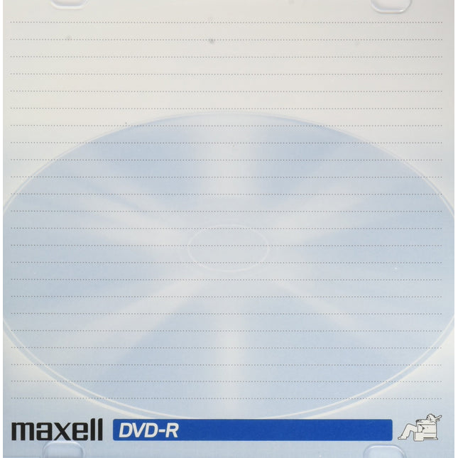 Maxell 638002 2 Hour Storage 16x Recording Speed Write Once Format DVD-R Compatible 4.7Gb DCD-R 10mm Jewel Case, 5 Pack