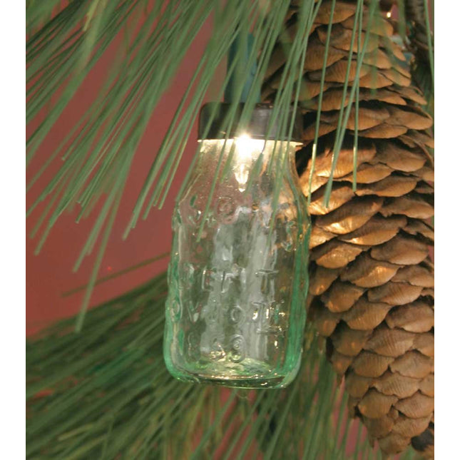 Mini Mason Jar Ornaments