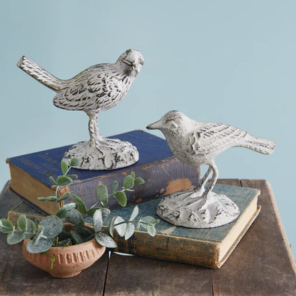 CTW Home Collection Chirping Birds Figurines, 4-inch Height, Set of 2, Cast Iron, Home, Home Décor