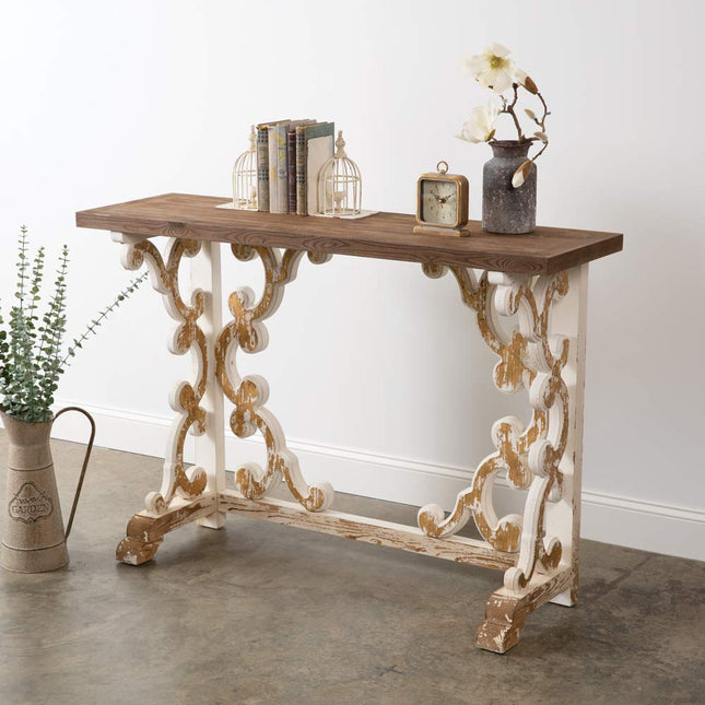 CTW Home Collection 400199 Flora Entryway Table, 50.75-inch Width