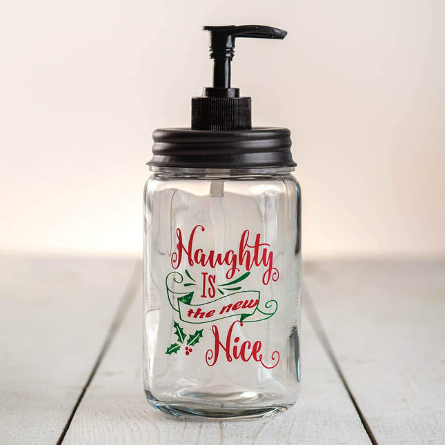Naughty is the New Nice Soap Dispenser