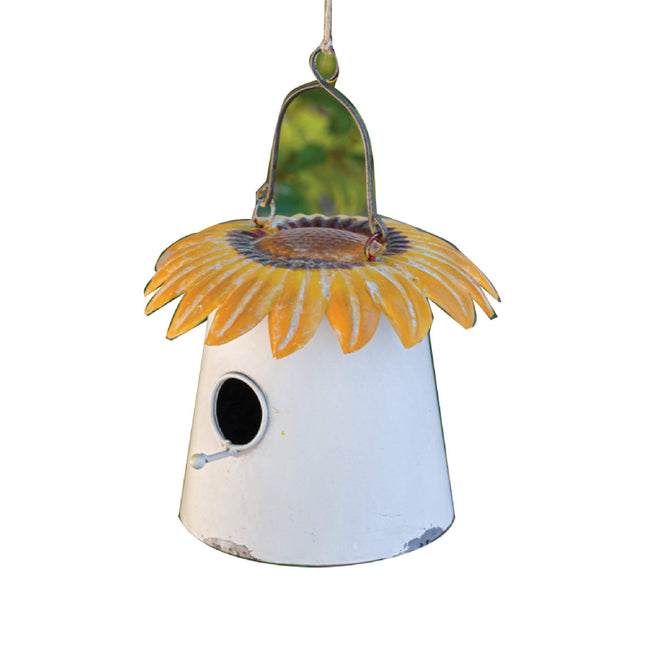 Colonial Tin Works Sunflower Roof Birdhouse (1)