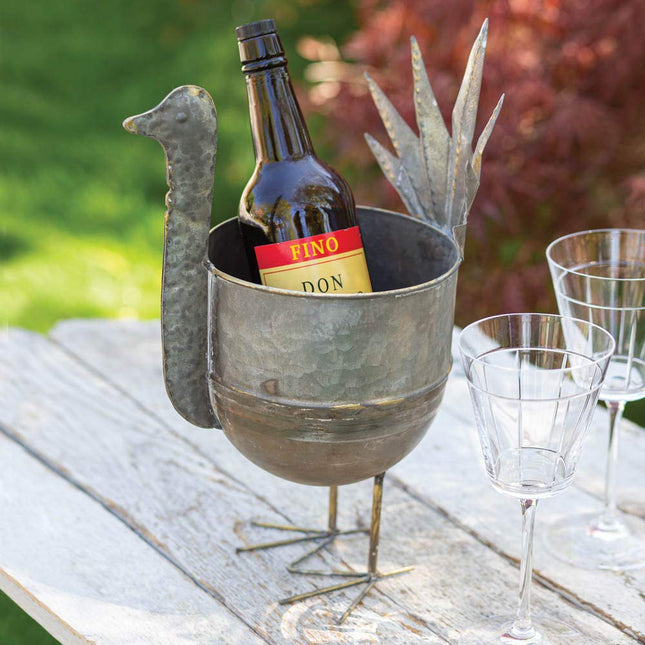 Colonial Tin Works Galvanized Turkey Container