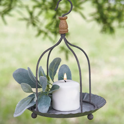 Hanging Farmhouse Candle Holder