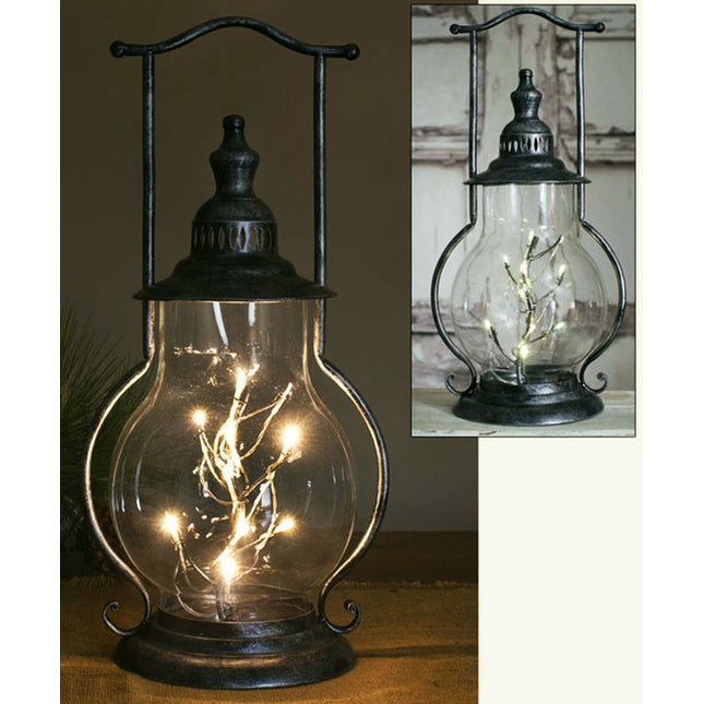 Beautiful Unique Classical Large Steeple Lantern & LED Angel Tears Light String