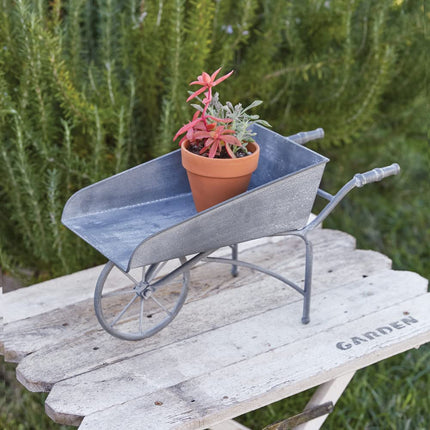 CTW 790151 Antique Tabletop Wheelbarrow, 10.5-inch Height