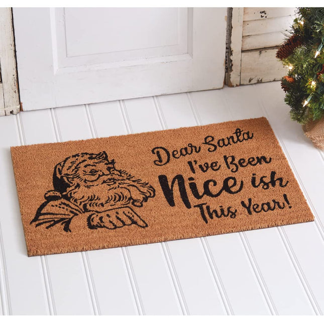 Colonial Tin Works Dear Santa Doormat