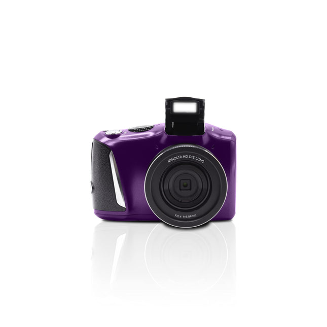 Minolta MND50 48 MP / 4K Ultra HD Digital Camera (Purple)