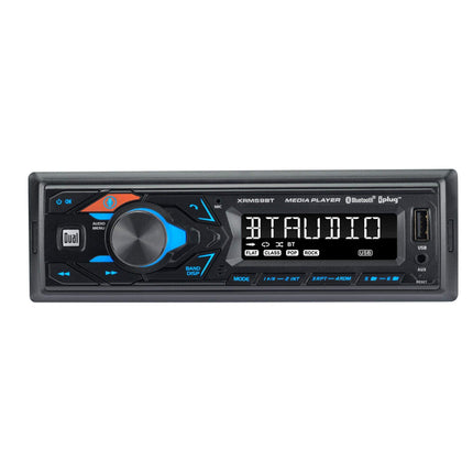 Dual XRM59BT Single-DIN In-Dash All-Digital Media Receiver with Bluetooth