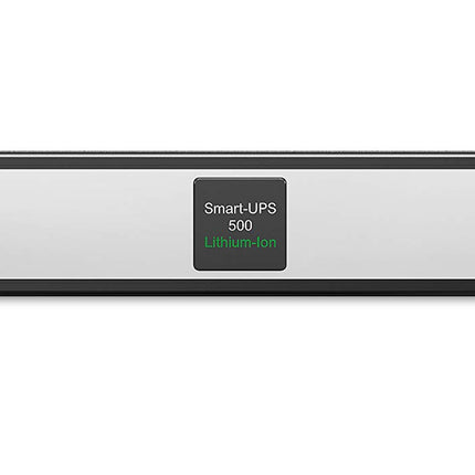 APC Smart-UPS 500VA Lithium Ion UPS with SmartConnect, SCL500RM1UC, Line Interactive, Sine Wave UPS, Short-Depth 120V Uninterruptible Power Supply