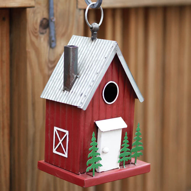 Colonial Tin Works Charming Christmas Birdhouse