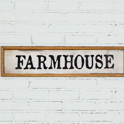 CTW Distressed Farmhouse Wood Wall Sign