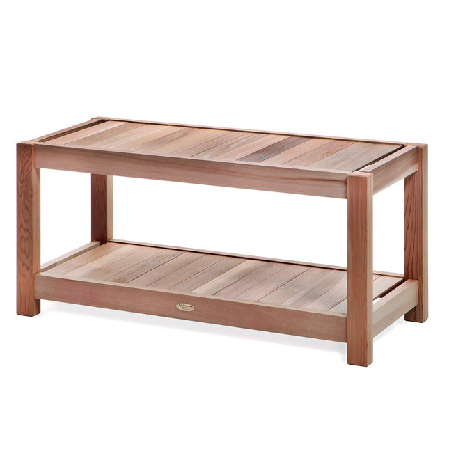 All Things Cedar SB39 Small Cedar Sauna Bench