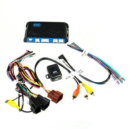 PAC RP5-GM31 Radio Replacement Interface With Built-In OnStar Retention/Steering Wheel Control Retention/Navigation Outputs for Select GM LAN Vehicles,Blue 8.60in. x 8.50in. x 2.10in.