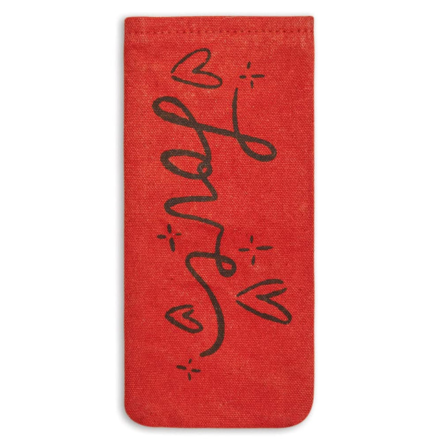 Colonial Tin Works Love Eyeglass Case, 7.5-inch Width