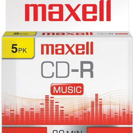Maxell 80 Min Recrdbl C Dfor Dig. Audio 5pk