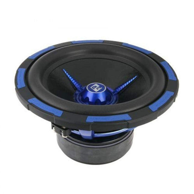 Power Acoustik MOFOS-12D2 12  Dual 2 ? 1200W RMS Subwoofer, Black