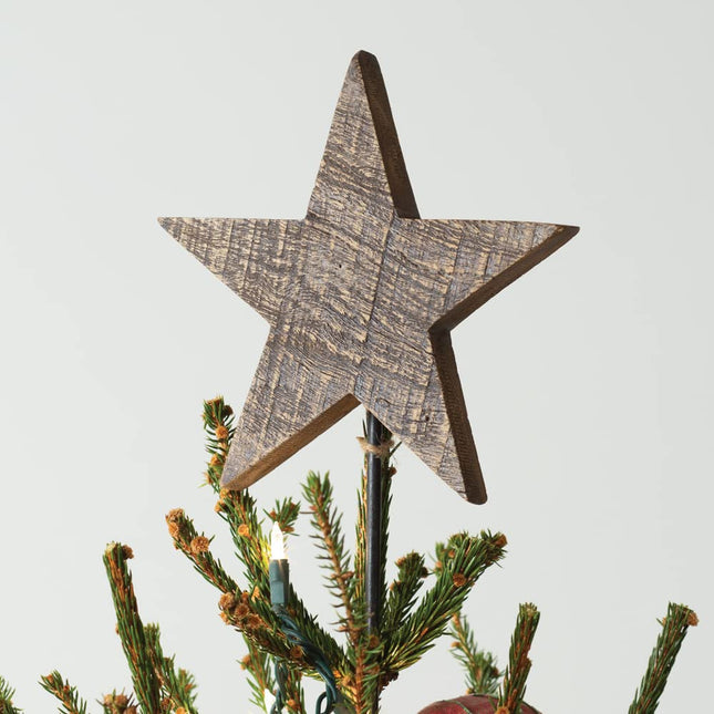 CTW Collection 510430 Wooden Christmas Star Tree Topper