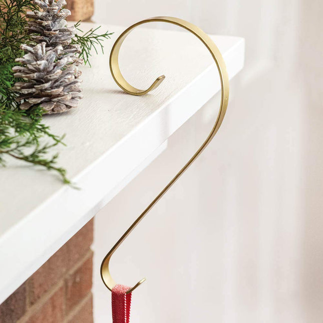 CTW Home Collection Gold Holder, 11.5-Inch Height, Christmas Decor