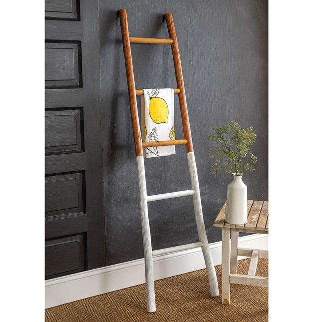 CTW 530299 Decorative Two-Tone Ladder, 59-inch Height, Multicolor