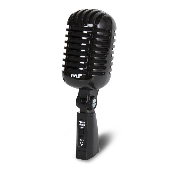 Pyle Wired Microphones,16 ft XLR to ¼ inch cable Connector, Black (PDMICR42BK)