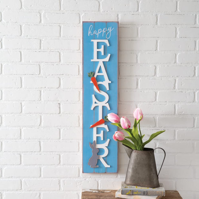 CTW Home Collection Happy Easter Wall Decorative Sign, 31.5-inch Height, Wall Accent, Home Decor