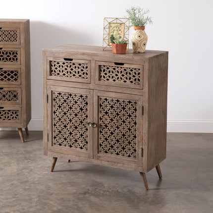 Colonial Tin Works Adler Accent Cabinet, 39.5-inch Height