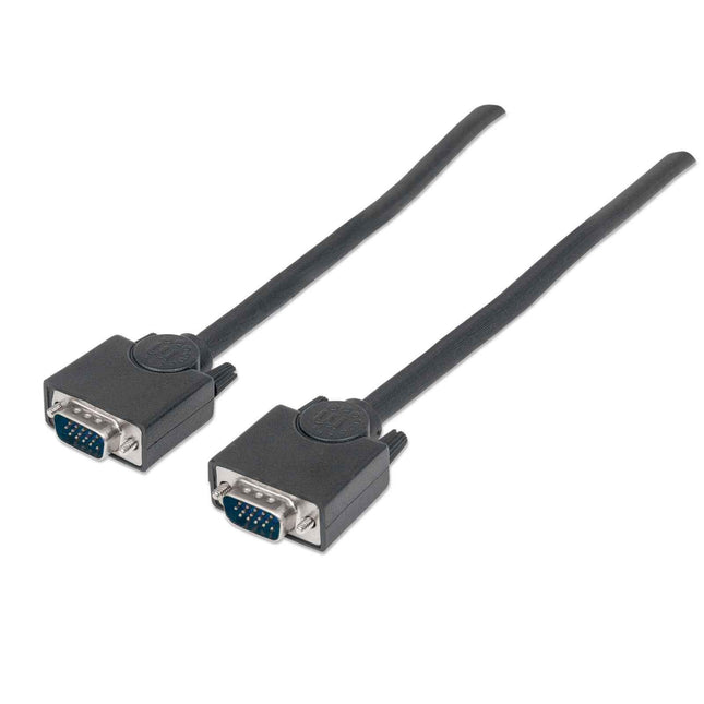 Manhattan SVGA Monitor Cable - Black (312721)