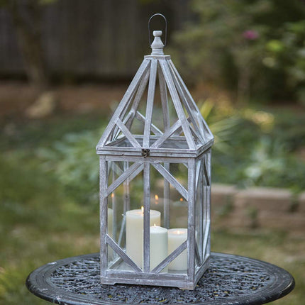 CTW Home Collection 770490 Driftwood Lantern, 30-inch Height