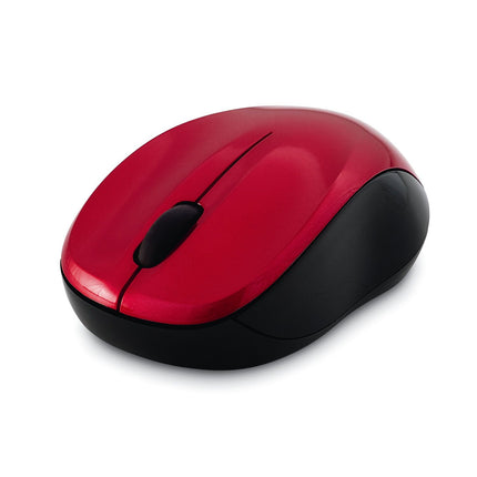 Verbatim Silent Wireless Blue LED Mouse - Red