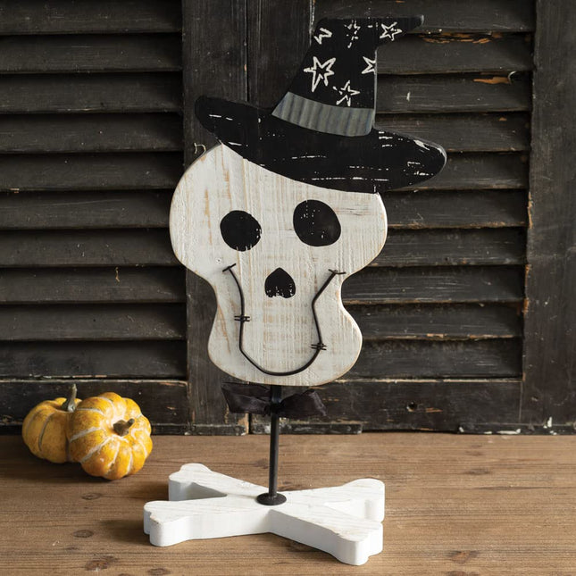 Colonial Tin Works Tabletop Skeleton Head