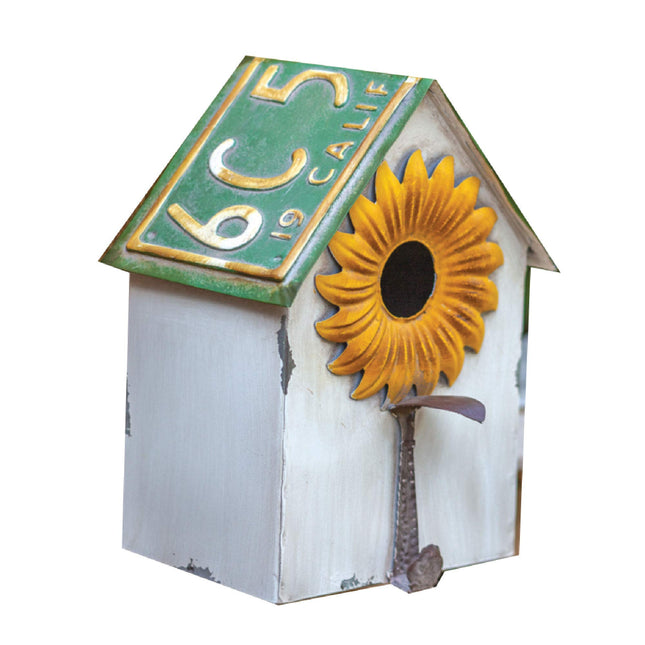 License Plate Birdhouse