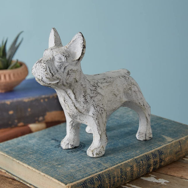 CTW Home Collection Boston Terrier Figurine, 5.25-inch Height, Cast Iron, Home, Home Décor