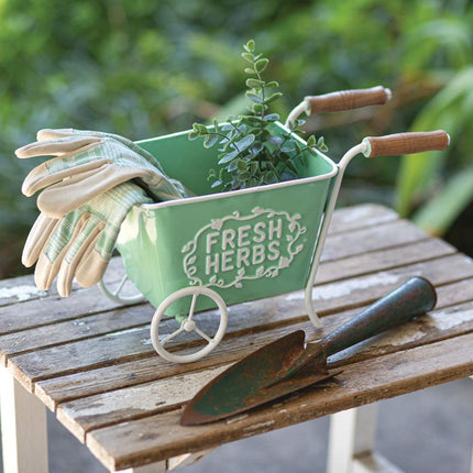 CTW 770452 Fresh Herbs Cart, 11.75-inch Length, Mint Green