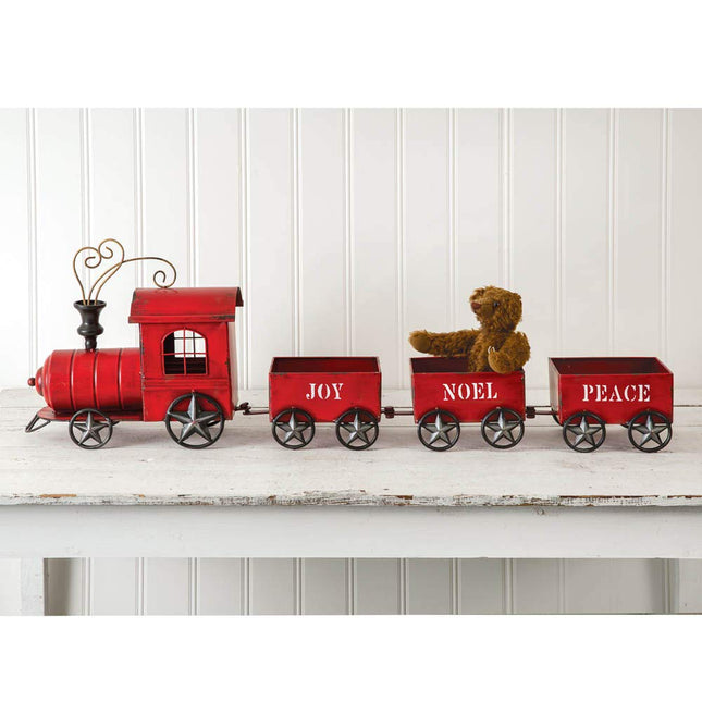 CTW 770395 Decorative Holiday Train, 42-inch Width, Red
